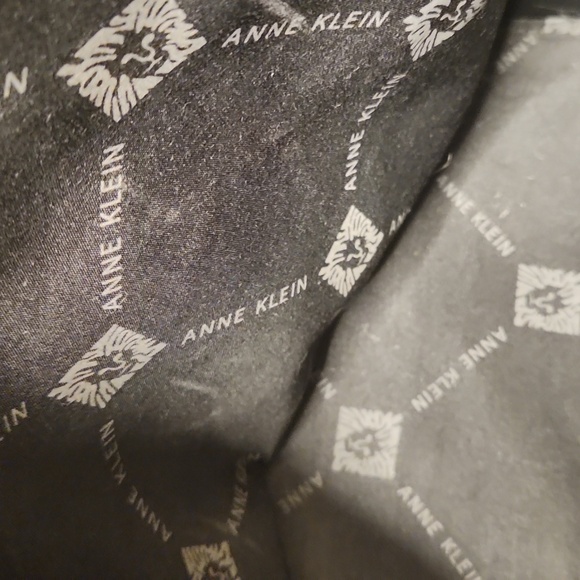 Anne Klein Women's Black Faux Leather Perfect Tote - Picture 14 of 16